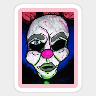 Stage Clown Sticker